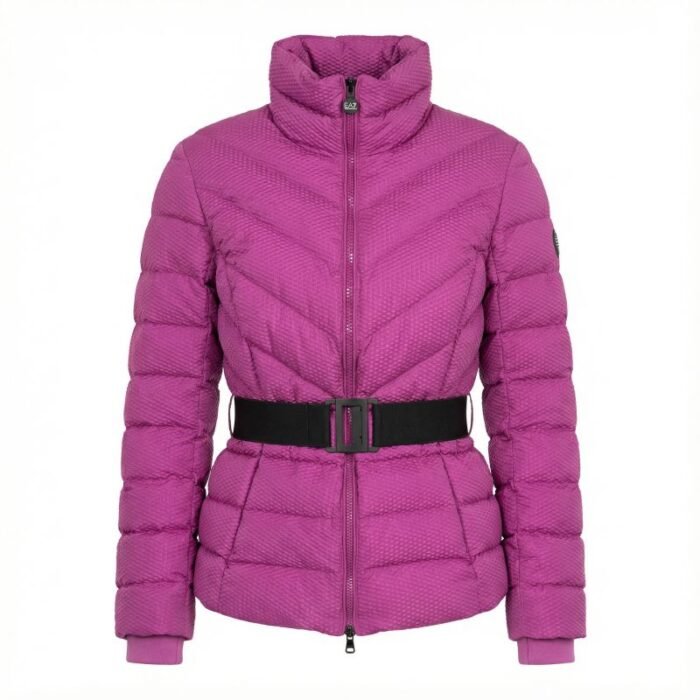 Emporio Armani Kemerli Aşağı Ceket - Kadın Mont & Kaban - Görsel 5