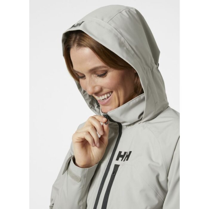 Kadın - Helly Hansen HP Racing Lifaloft Kapüşonlu Ceket (Kadın, TurizmDış Mekan) - Görsel 3
