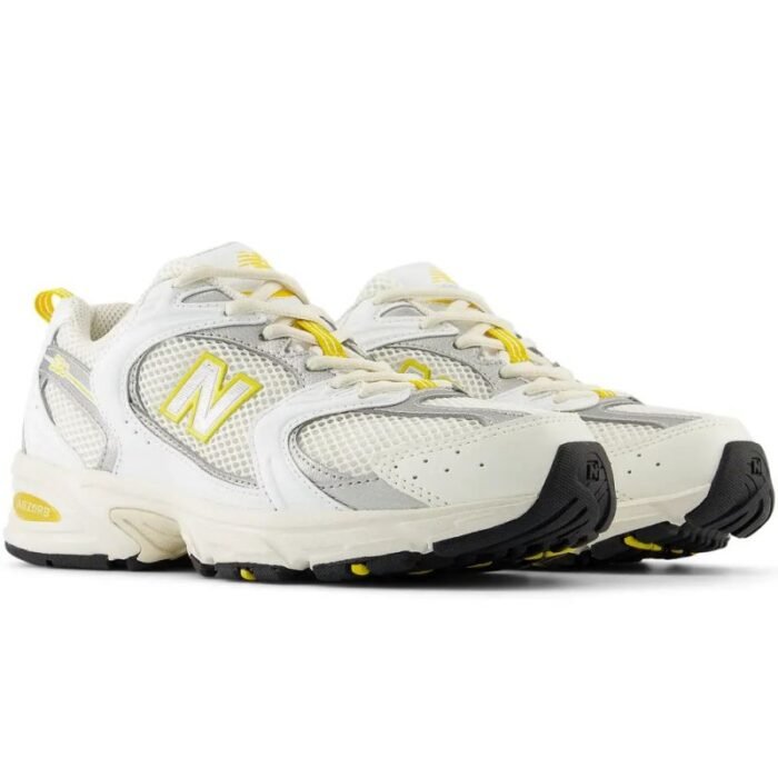 Ayakkabılar - New Balance 530 erkek spor ayakkabı, bej antrenman ayakkabısı - Görsel 7