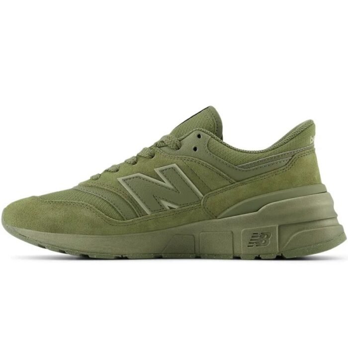 Ayakkabılar - New Balance 997 Erkek Süet Spor Ayakkabı, Yeşil - Görsel 2