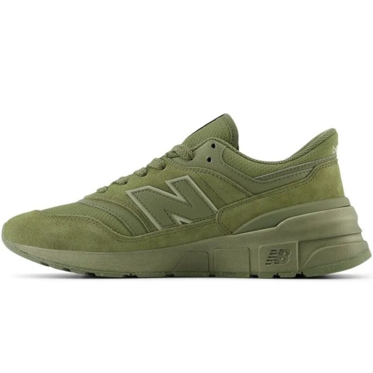 Ayakkabılar - New Balance 997 Erkek Süet Spor Ayakkabı, Yeşil - Görsel 2