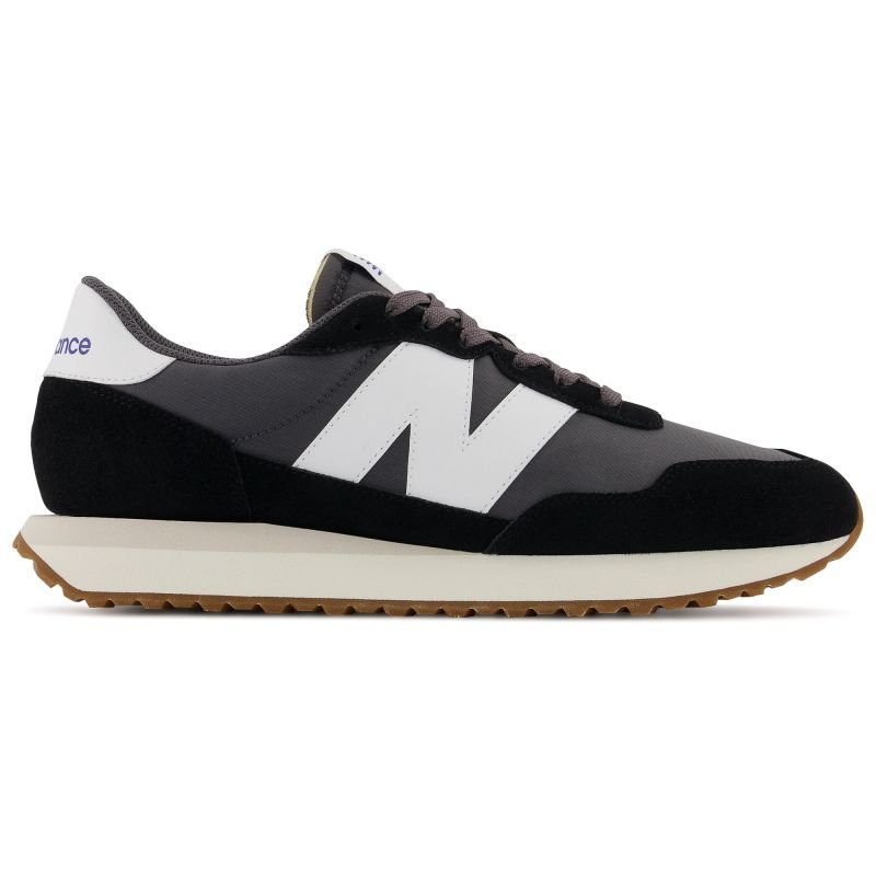 tryoshop-new-balance-men-s-sneakers-suede-leather-lifestyle-sports-shoes-black-ms237ga-1159345 Ayakkabılar - New Balance erkek spor ayakkabı, süet deri yaşam tarzı spor ayakkabısı, siyah (MS237GA) - Ana Görsel