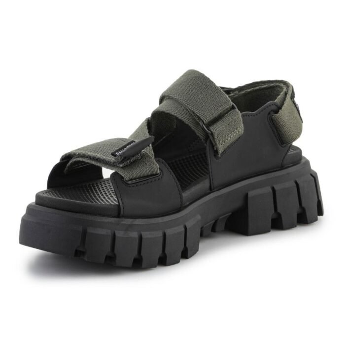 Ayakkabılar - Palladium Revolt Sandal Army W 98581-309-M - Görsel 3