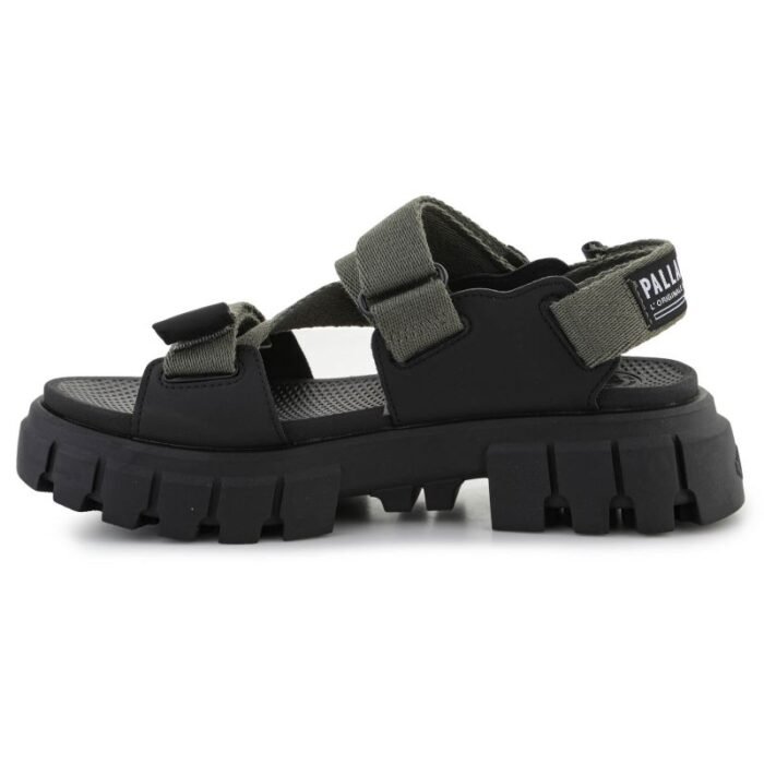 Ayakkabılar - Palladium Revolt Sandal Army W 98581-309-M - Görsel 4