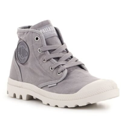 Ayakkabılar - Palladium Pampa Hi FW 92352-071-M Gri Flanel Ayakkabılar - Ana Görsel