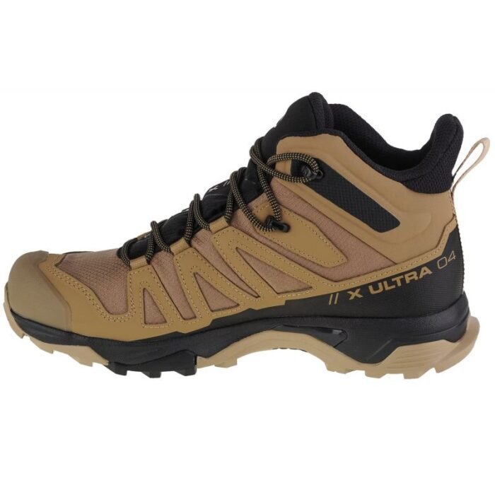 Ayakkabılar - Salomon X Ultra 4 Mid GTX Erkek Ayakkabı BejKrem (Erkek, TurizmDış Mekan) - Görsel 2