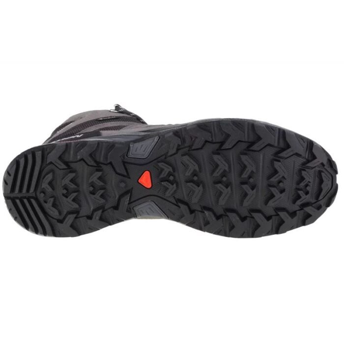 Ayakkabılar - Salomon X Ward Deri Orta GTX Erkek Ayakkabı GriGümüş (Erkek, TurizmDış Mekan) - Görsel 4