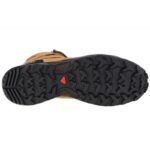 Ayakkabılar - Salomon X Ward Deri Orta GTX Erkek Ayakkabı Kahverengi (Erkek, TurizmDış Mekan) - Görsel 4