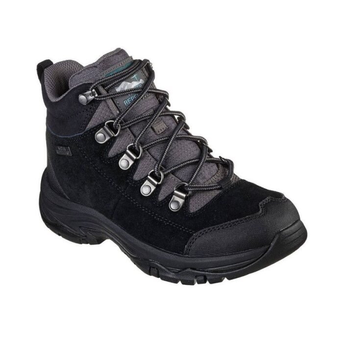 Ayakkabılar - Skechers Relaxed Fit Trego El Capitan W ayakkabı 158254-BKGY (Kadın, TurizmDış Mekan) - Görsel 2