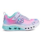 Ayakkabılar - Skechers S Lights Flutter Heart Işıklar Jr 302315-LVMT Ayakkabılar (Çocuk, Yaşam Tarzı) - Görsel 7