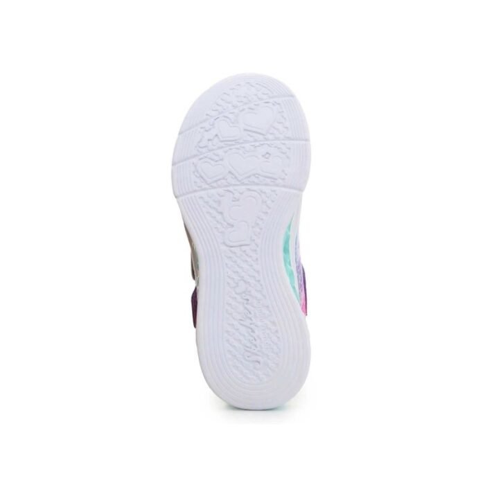 Ayakkabılar - Skechers S Lights Flutter Heart Işıklar Jr 302315-LVMT Ayakkabılar (Çocuk, Yaşam Tarzı) - Görsel 8