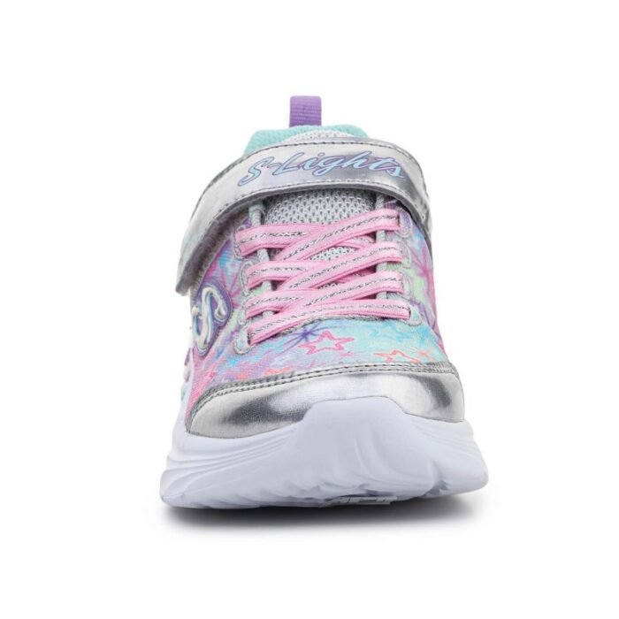 Ayakkabılar - Skechers S Lights Star Sparks Jr 302324L-SMLT ayakkabılar (Çocuk, Yaşam Tarzı) - Görsel 3