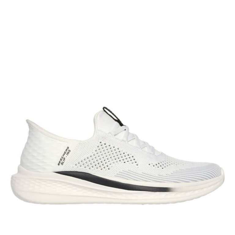 Ayakkabılar - Skechers Slade Quinto M 210810WHT ayakkabı - Görsel 2