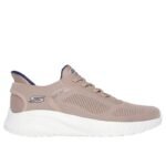 Ayakkabılar - Skechers Slip-ins Bobs Sport Squad Chaos Solid Step M 118312-TPE - Görsel 5