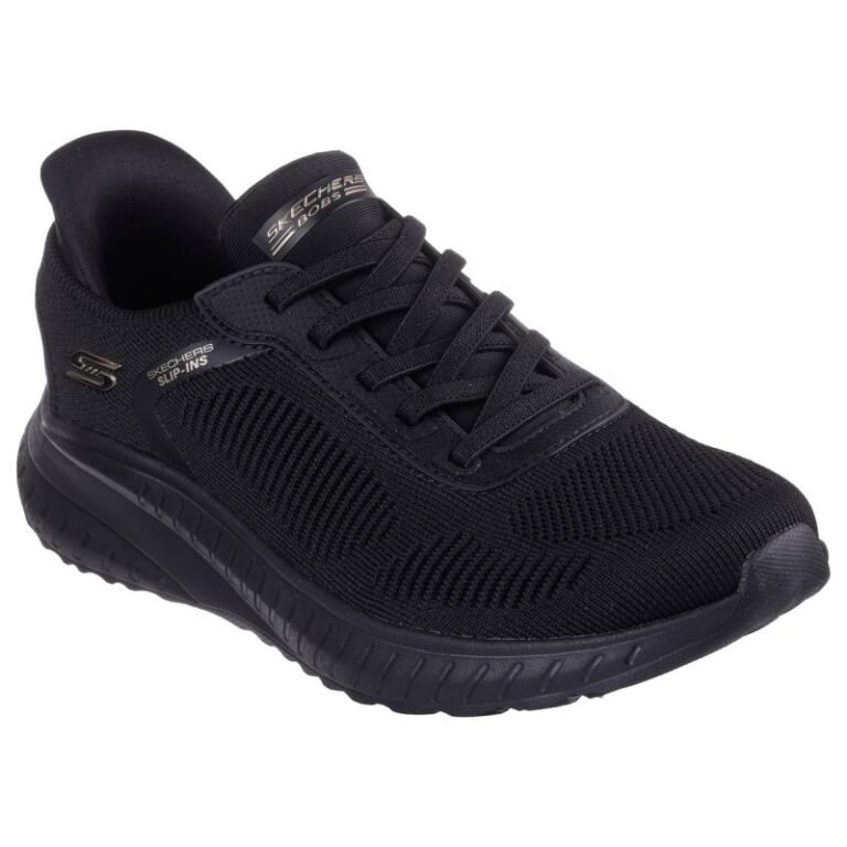 Ayakkabılar - Skechers Slip-ins Bobs Sport Squad Chaos W 117497 BBK ayakkabıları - Ana Görsel