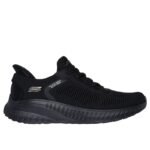 Ayakkabılar - Skechers Slip-ins Bobs Sport Squad Chaos W 117497 BBK ayakkabıları - Görsel 7