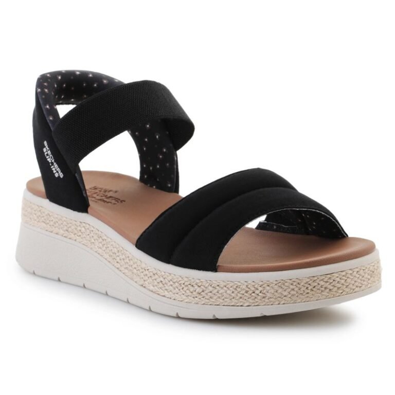 Ayakkabılar - Skechers Slip-Ins Sandalet Bobs Sun Ray W 114413-SİYAH (Kadın, Yaşam Tarzı) - Ana Görsel