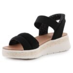 Ayakkabılar - Skechers Slip-Ins Sandalet Bobs Sun Ray W 114413-SİYAH (Kadın, Yaşam Tarzı) - Görsel 3