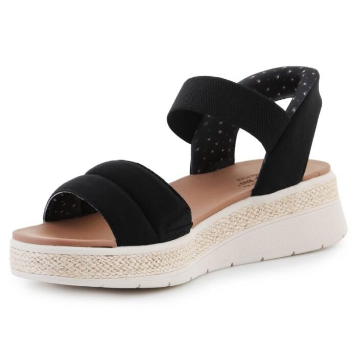 Ayakkabılar - Skechers Slip-Ins Sandalet Bobs Sun Ray W 114413-SİYAH (Kadın, Yaşam Tarzı) - Görsel 3