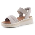 Ayakkabılar - Skechers Slip-Ins Sandaletler Bobs Sun Ray W 114413-TPE - Görsel 3