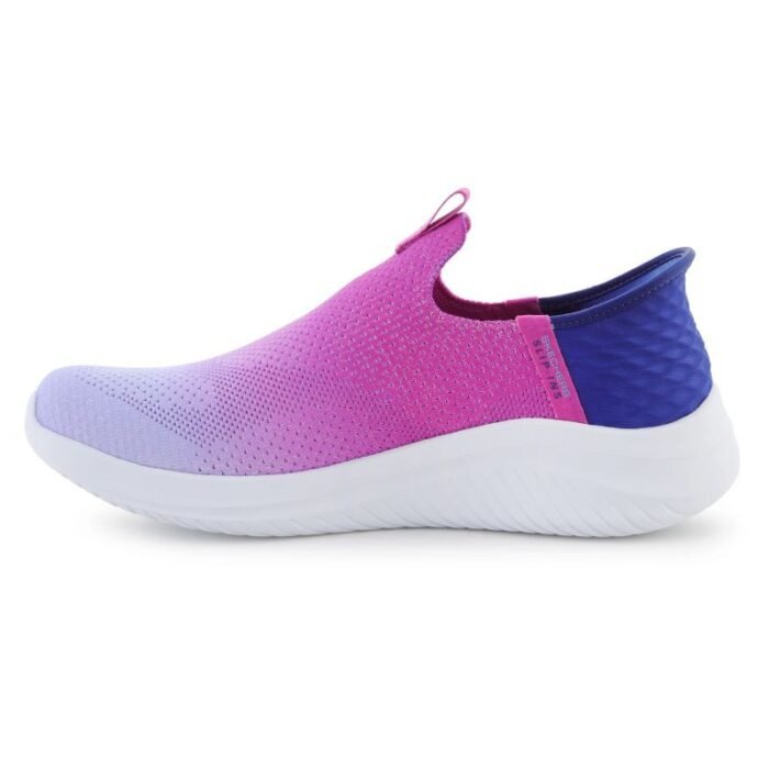 Ayakkabılar - Skechers Slip-Ins Ultra Flex 30 Color Boost Jr 303828L-NVPR - Görsel 4