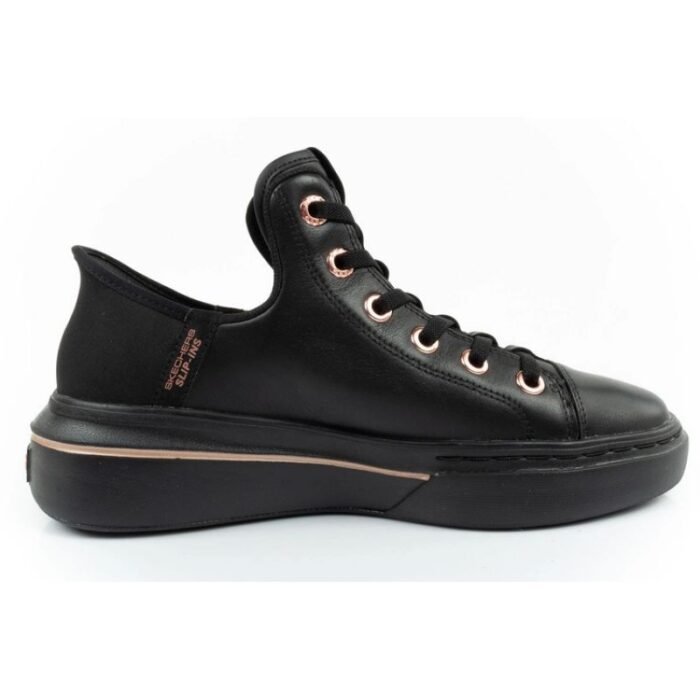 Ayakkabılar - Skechers SLIP-INS W 186001BBK Ayakkabı - Görsel 4
