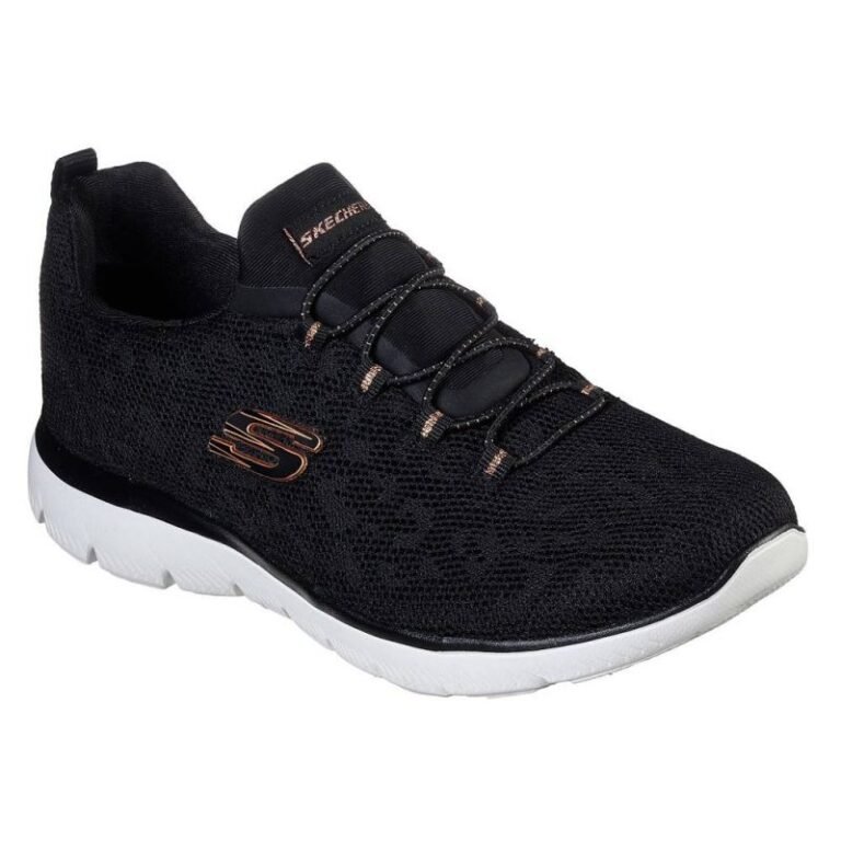 Ayakkabılar - Skechers Summits ayakkabıları Leopar Noktası W 149037 BKRG - Ana Görsel