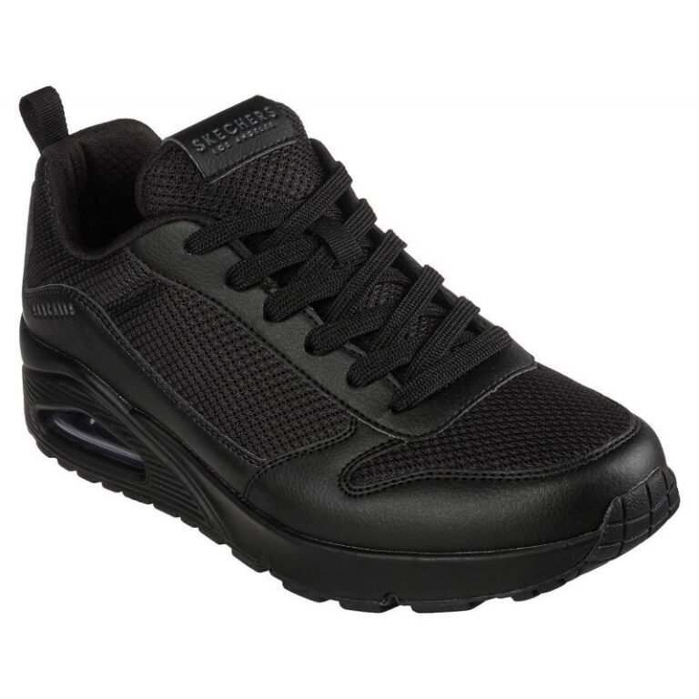 Ayakkabılar - Skechers Uno Fastime M 237016-BBK ayakkabı - Görsel 2