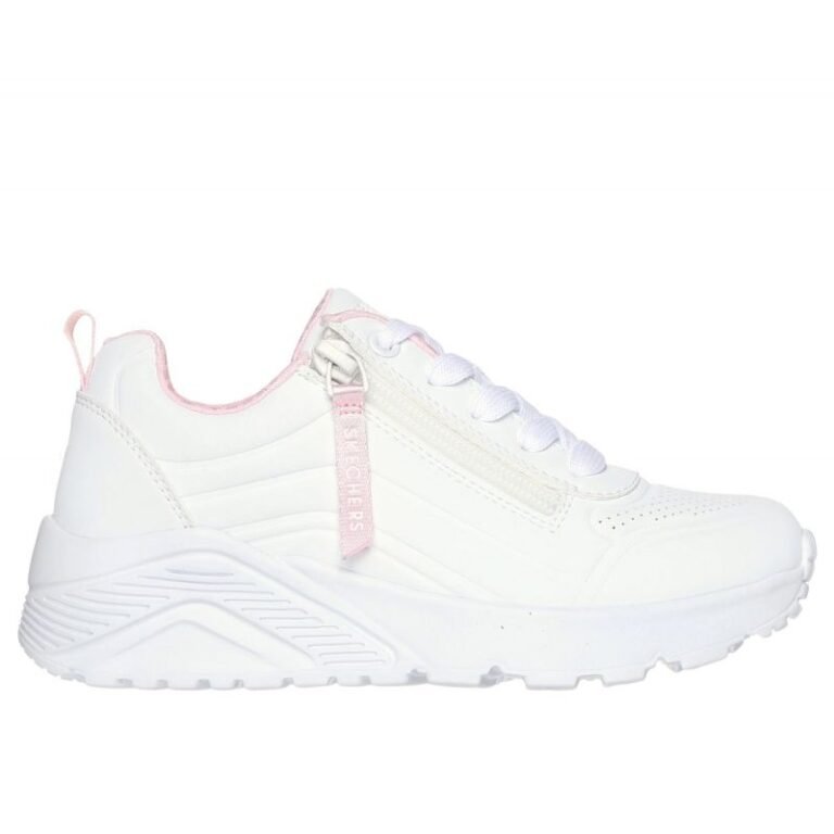 Ayakkabılar - Skechers Uno Lite Easy Zip Jr 310387L WHT ayakkabı - Görsel 2