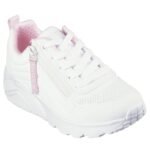 Ayakkabılar - Skechers Uno Lite Easy Zip Jr 310387L WHT ayakkabı - Ana Görsel