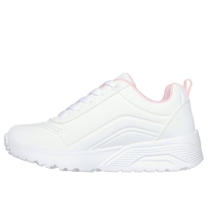 Ayakkabılar - Skechers Uno Lite Easy Zip Jr 310387L WHT ayakkabı - Görsel 4
