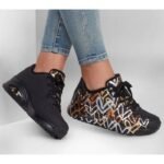 Skechers Uno Metallic Love W 155523/BKGD Ayakkabı - Görsel 2