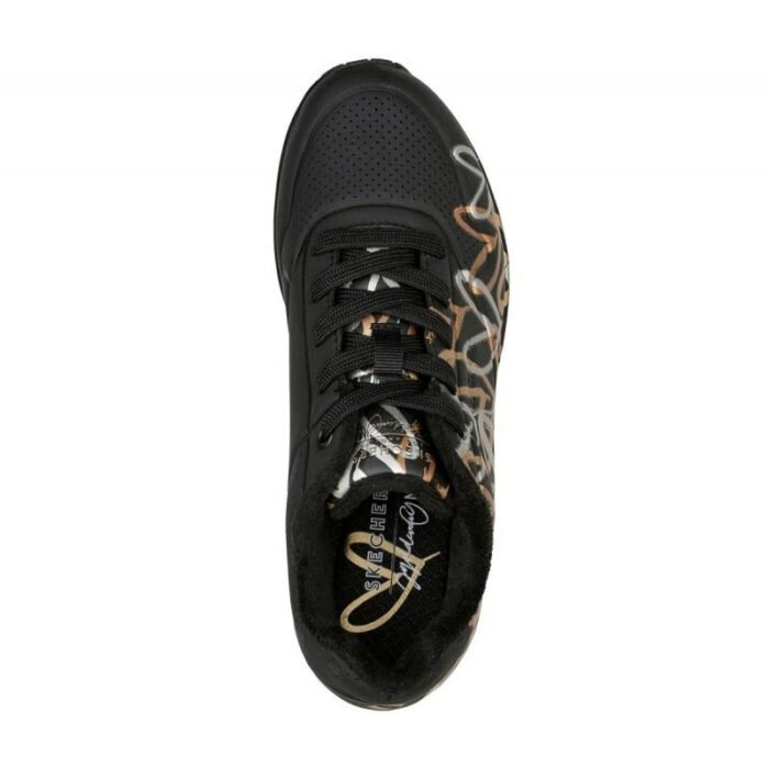 Skechers Uno Metallic Love W 155523/BKGD Ayakkabı - Görsel 3