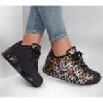 Skechers Uno Metallic Love W 155523/BKGD Ayakkabı - Görsel 8