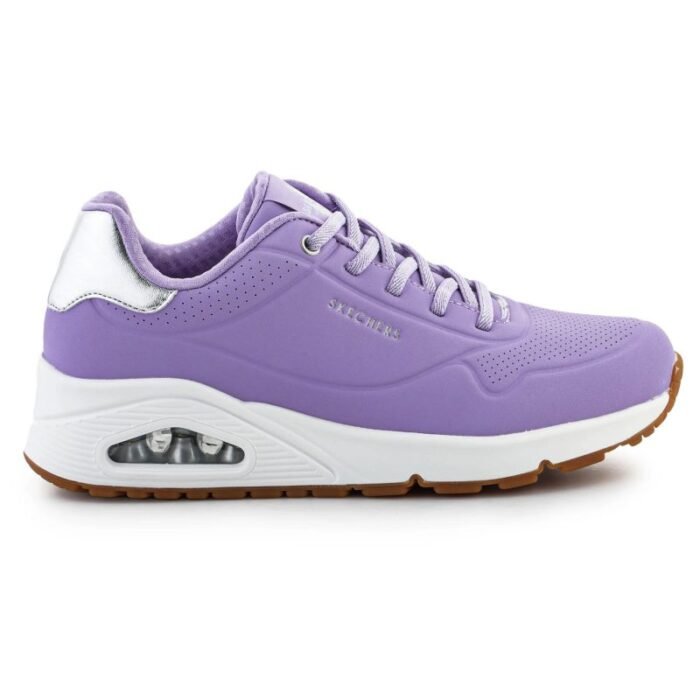 Ayakkabılar - Skechers Uno Shimmer Away W 155196-LIL ayakkabılar - Görsel 6