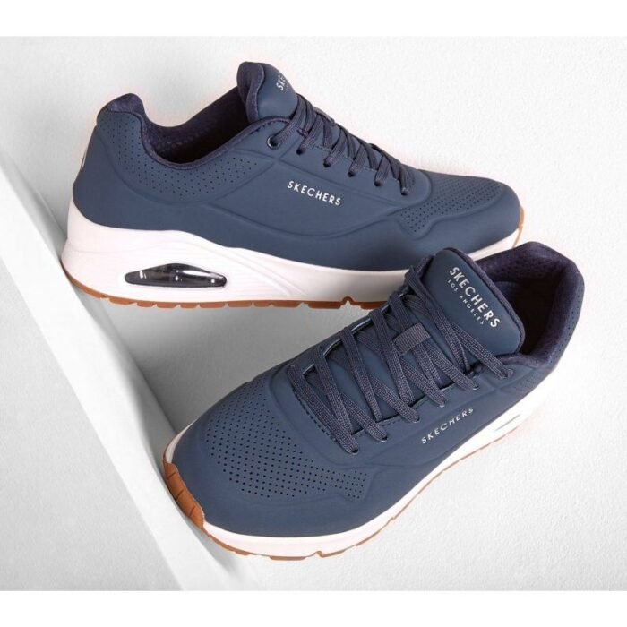 Ayakkabılar - Skechers Uno Stand On Air M 52458-NVY Ayakkabılar - Görsel 3