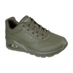 Ayakkabılar - Skechers Uno Stand On Air Yeşil Ayakkabı W 73690-OLV - Görsel 4
