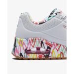 Ayakkabılar - Skechers X Jgoldcrown Uno Loving Love W ayakkabıları 155506-WHT - Görsel 3