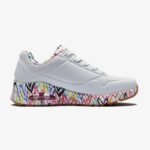 Ayakkabılar - Skechers X Jgoldcrown Uno Loving Love W ayakkabıları 155506-WHT - Görsel 4