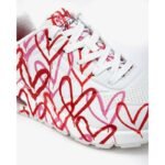 Ayakkabılar - Skechers X Jgoldcrown Uno-Spread The Love W 155507-WRPK ayakkabı - Görsel 4