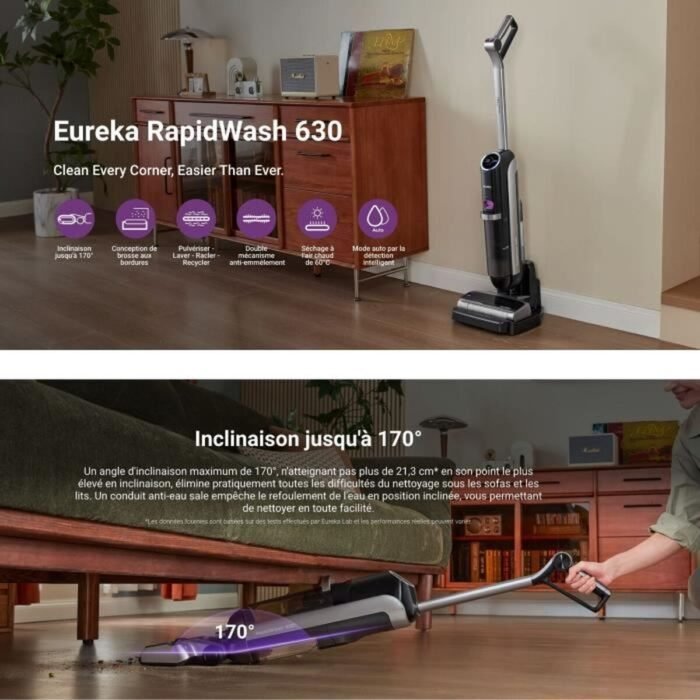 Ev ve Yaşam - Eureka Şarjlı Kablosuz Elektrikli Süpürge - Görsel 2