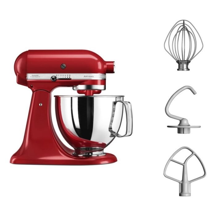 KitchenAid 5KSM125EER Kırmızı Mutfak Mikseri - Görsel 2