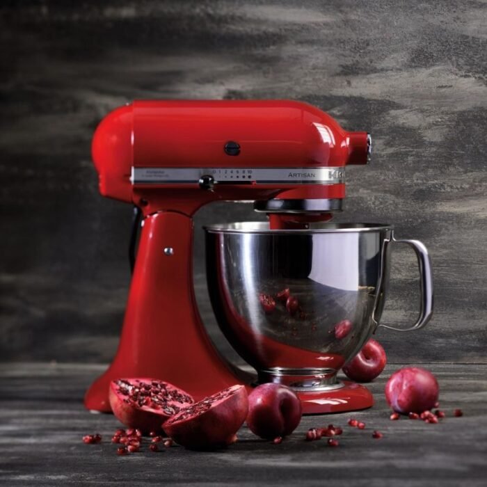 KitchenAid 5KSM125EER Kırmızı Mutfak Mikseri - Görsel 5