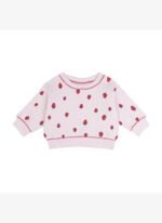 Antebies Çilek Sweatshirt Pantolon Set - Görsel 3