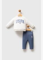 U.S. Polo Assn. U.S. Polo Assn Kız Bebek Beyaz Takım