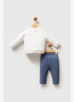 U.S. Polo Assn. U.S. Polo Assn Kız Bebek Beyaz Takım - Görsel 4