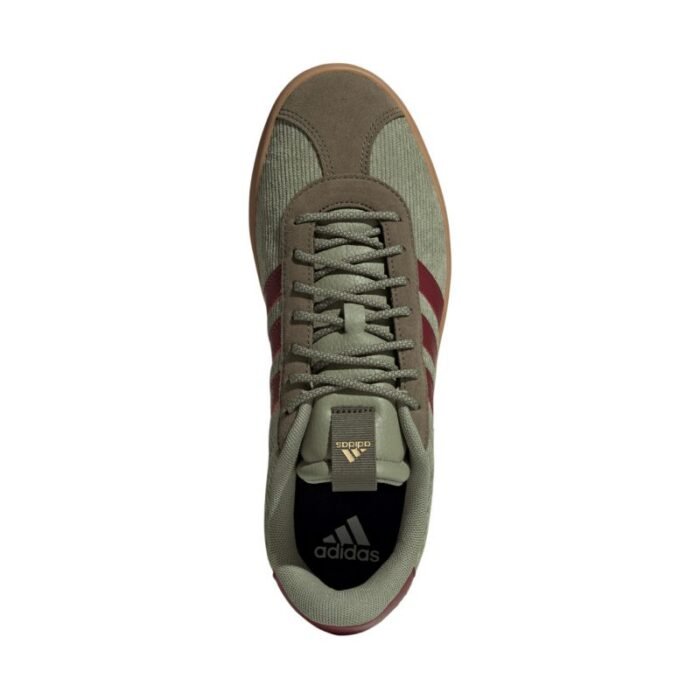Adidas VL Court 3.0 erkek ayakkabı yeşil JS2047 - Görsel 4