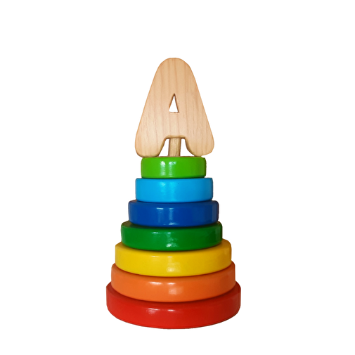 Woodnjoytoy Woodnjoy Gökkuşağı Renklerinde