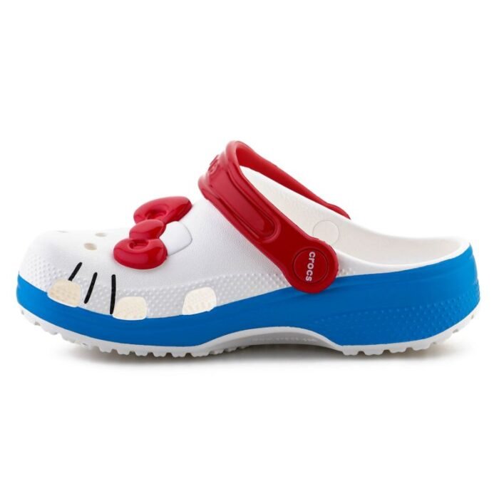 Crocs Iam Hello Kitty Classic Jr 209454-100 Terlikler - Görsel 4
