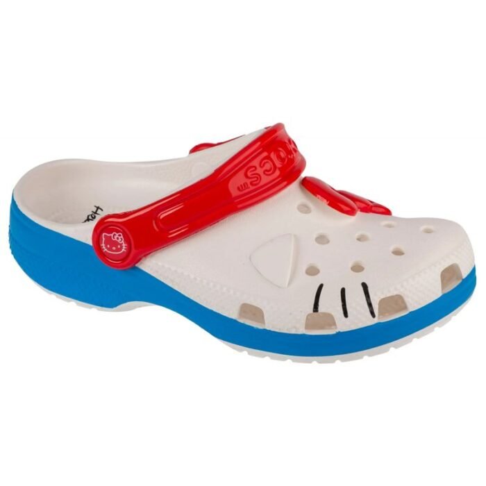 Crocs Iam Hello Kitty Classic Jr 209454-100 Terlikler - Görsel 7